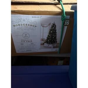 Wondershop 7Ft Douglas Fir Lit Tree